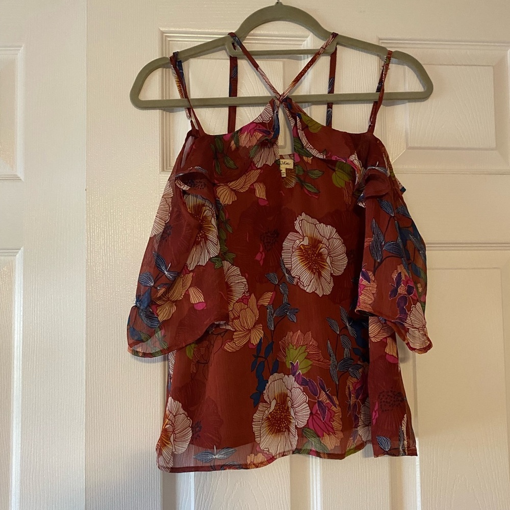 Lily White strappy shirt